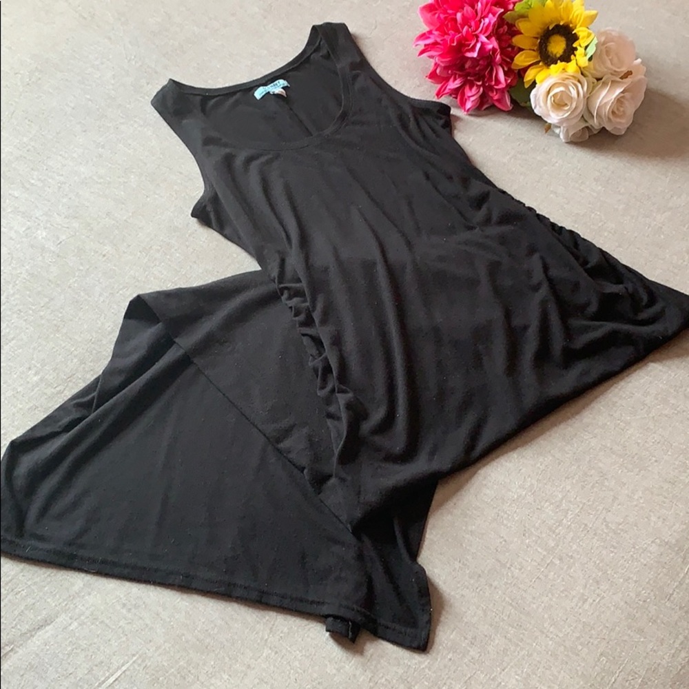 Black Old Navy Maternity Maxi Dress